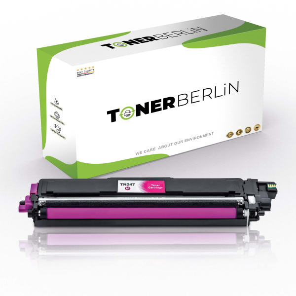 Rebuilt Toner kompatibel für Brother TN-247M Magenta 2.300 Seiten